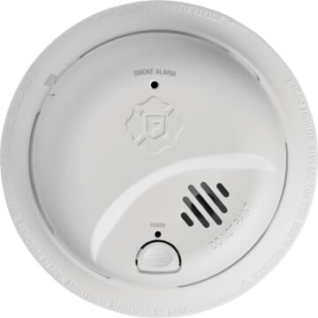 FIRST ALERT Interconnect Hardwire Smoke Alarm w/ Battery Backup