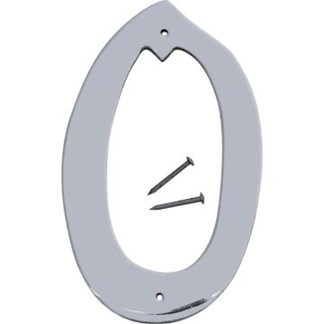 Hy-Ko 4 In. Satin Nickel Number 0