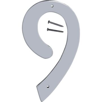 Hy-Ko 4 In. Satin Nickel Number 9