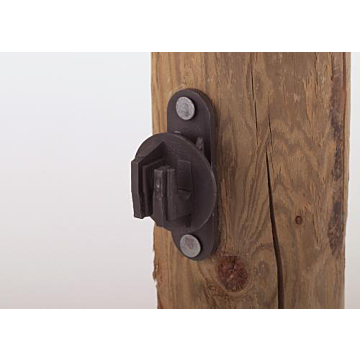 Dare Products WOOD POST INSULATOR - BLACK