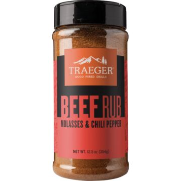 Traeger Molasses & Chili Pepper Flavor Beef Rub - 12.5 oz
