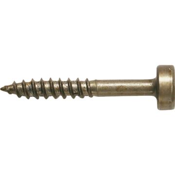 Kreg #6 x 1 In. Square Fine Thread Pan Head Zinc Pocket-Hole Screw (500 Ct.)