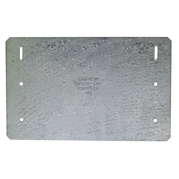 Simpson Strong-Tie PSPNZ ZMAX® Galvanized Protecting Shield Plate Nail Stopper -  5 in. x 8 in.