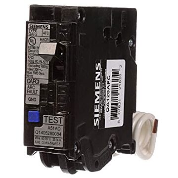 Siemens BRKR QAF2 AFCI 1P 120V 20A 10KA