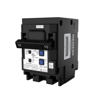 Siemens 15 A 10 kAIC Plug-On Arc-Fault Circuit Breaker