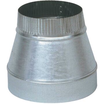 Imperial 24 ga Galvanized Reducer - 6 in. x 4 in.