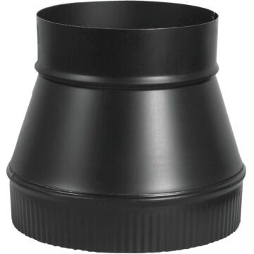 Imperial Single Wall 5 In. - 6 In. 24 ga Black Increaser