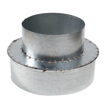 Stove Pipe Reduc 7"x5" Galv 26ga