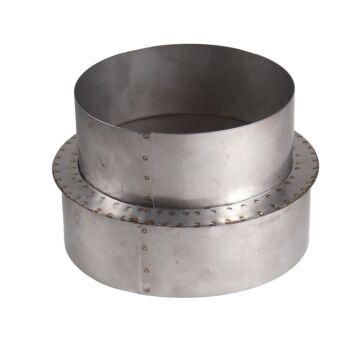 7 x 6 in 304 Stainless Steel Stove Pipe Reducer