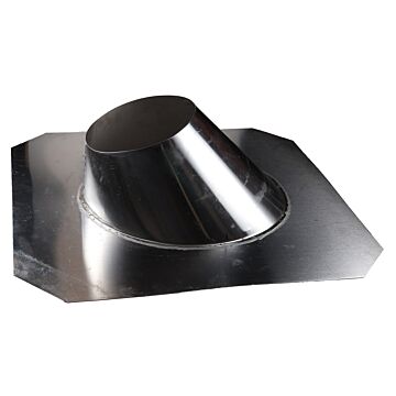 8 in 304 Stainless Steel Stove Pipe Roof Jack