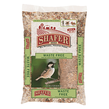 Shafer Seed® 51056 8 lb Bag Waste Free Bird Seed