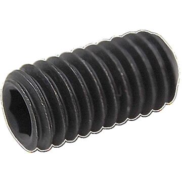 1/4"-20 x 1/4" Set Screw, Coarse Thread, Black Oxide 