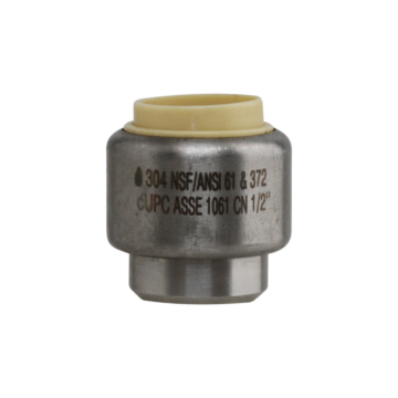 Boshart Industries End Stop 1" SS Push-Fit