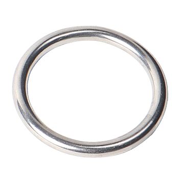 1/4 x 1-1/4 in Round Stainless Steel Round Ring