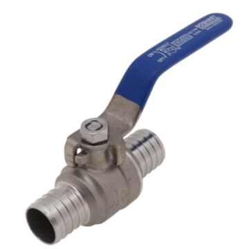 Boshart Industries Plumbeeze 1 In. Stainless Steel PEX Ball Valve