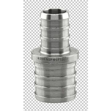 Boshart Industries Coupling 3/4 x 1/2 in Crimp PEX Pipe Reducing Coupling