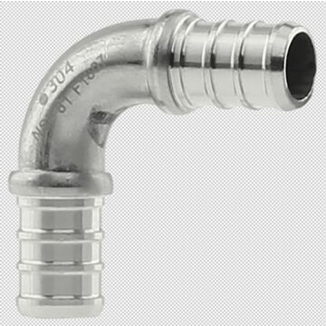 Boshart Industries Elbow 1/2 in Crimp PEX Pipe Long Radius Elbow