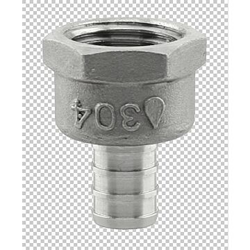 Boshart Industries Adapter 1/2 in Crimp PEX x FPT Pipe Long Radius Elbow