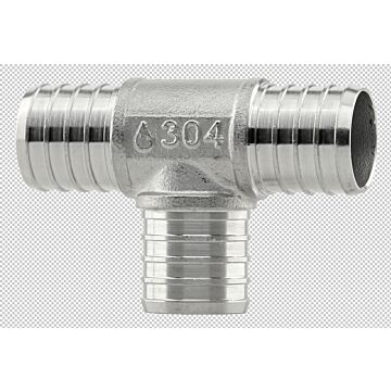 Boshart Industries Tee 1 in Crimp PEX Pipe Tee