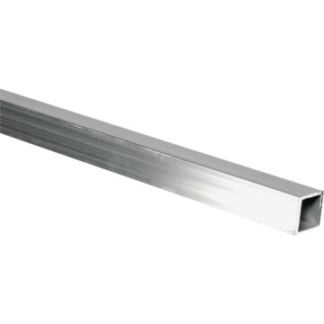 HILLMAN Hillman Steelworks 1 In. x 4 Ft. x 1/16 In. Aluminum Square Tube