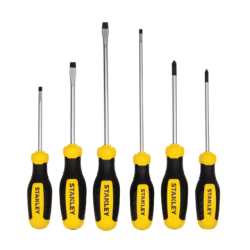 Stanley Screwdriver Set (6pc)