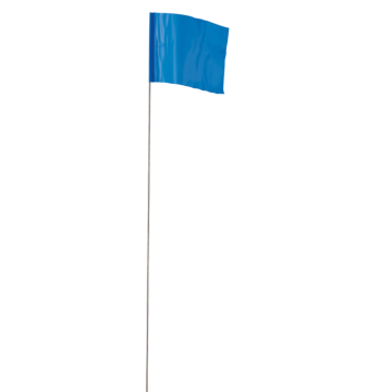 Empire 2.5 in. x 3.5 in. Blue Flag Stakes