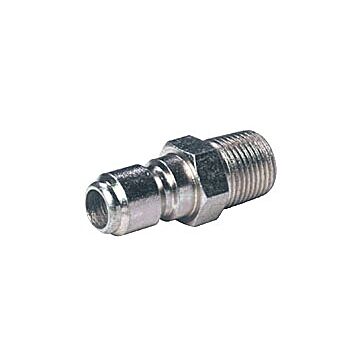 3/8" Quick Connect x 3/8" Male NPT Steel Plug