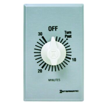 Intermatic® 125-277 VAC 20 A 50-60 Hz Spring Wound Countdown Timer Switch
