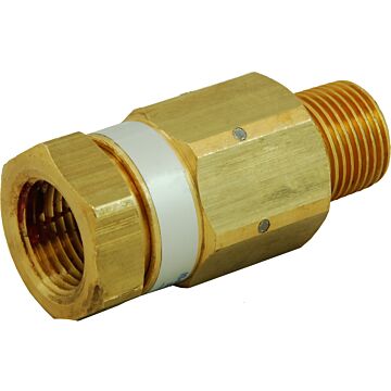 Fluid Controls MNPT x FNPT 3/8 x 3/8 in Ball Bearing Swivel