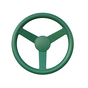 Atlas Molding Plastic Green Steering Wheel