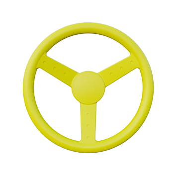 Atlas Molding Plastic Yellow Steering Wheel