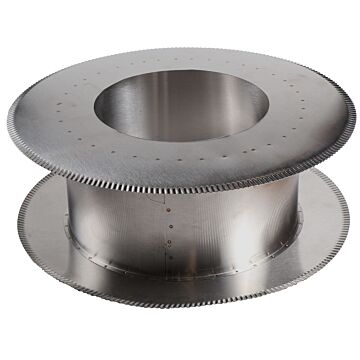 7 in 304 Stainless Steel Stove Pipe Thimble