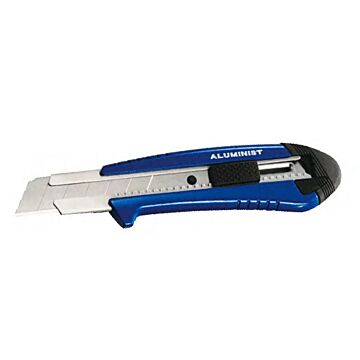 TAJIMA TOOL Rock Hard Aluminist®, auto lock blade lock, 3 x Rock Hard Blade™, blue