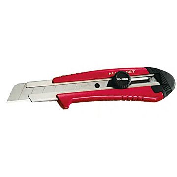 TAJIMA TOOL Rock Hard Aluminist®, dial lock blade lock, 3 x Rock Hard Blade™, red