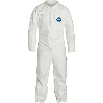 Dupont Safety Coverall Tyvek® with Open Elastic Wrist and Ankes - Medium