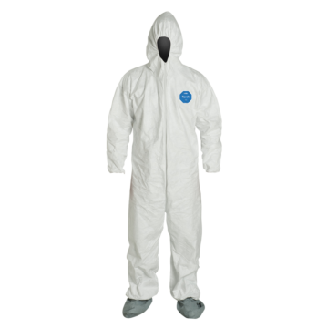 Dupont Safety Coverall Tyvek® with Hood and Boots - Extra Large