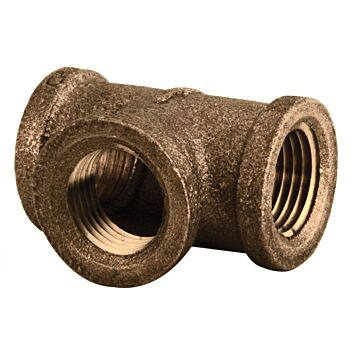 Midland Industries Lead-Free Bronze Tee - 1/2 in.