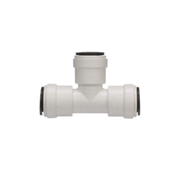 Watts 3/8 In. x 3/8 In. x 3/8 In. Quick Connect Plastic Tee