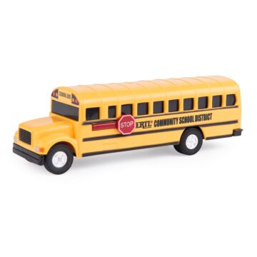 TOMY 3+ Metal/Plastic Yellow Toy School Bus