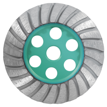 Pearl Abrasives P4™ General Purpose Turbo Cup Wheel 4 x 5/8-11 Coarse T4CHEFX