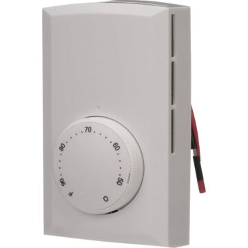 Cadet  22A Mechanical Double Pole Wall Thermostat (White)