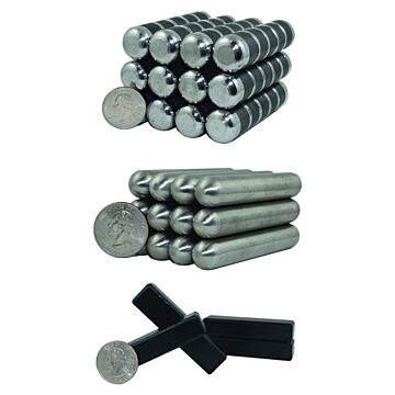 Magnacow® 3-1/8 x 3/4 in Ferrite Magnet Material Ring Magnet