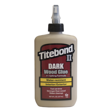 Titebond II 3703 Wood Glue, Brown, 8 oz Bottle