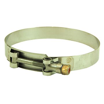 Ideal Tridon 3/4 in. Hex SS 300 Heavy Duty T-Bolt Channel Bridge Clamp 4-1/2 in. to 4-13/16 in.