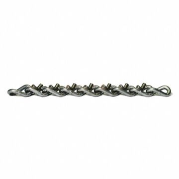 Peerless 15/64 in 13.12 in Steel V-Bar Cross Chain