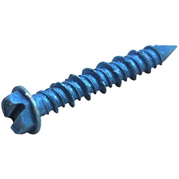 Dewalt Anchors Hex Head Tap-Con Concrete Screw (Blue Climaseal) 1/4 in. x 1-1/4 in.