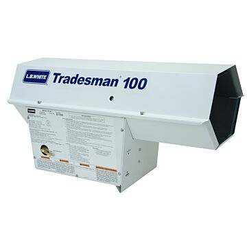 Forced Air LP 125K BTU LB White