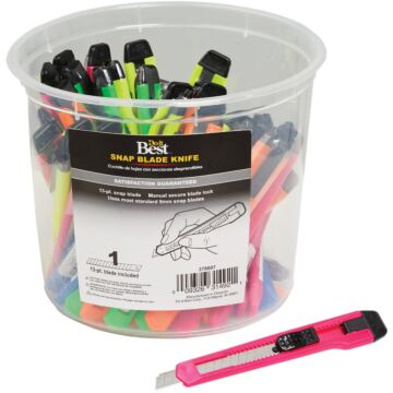 Techni Edge Do it 9 mm 13-Point Snap-Off Knife Display