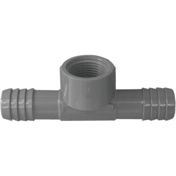 Plumbeeze 3/4" x 3/4" x 3/4" FPT COMBINATION TEE - PVC