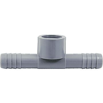 Plumbeeze 3/4" x 3/4" x 3/4" FPT COMBINATION TEE - PVC